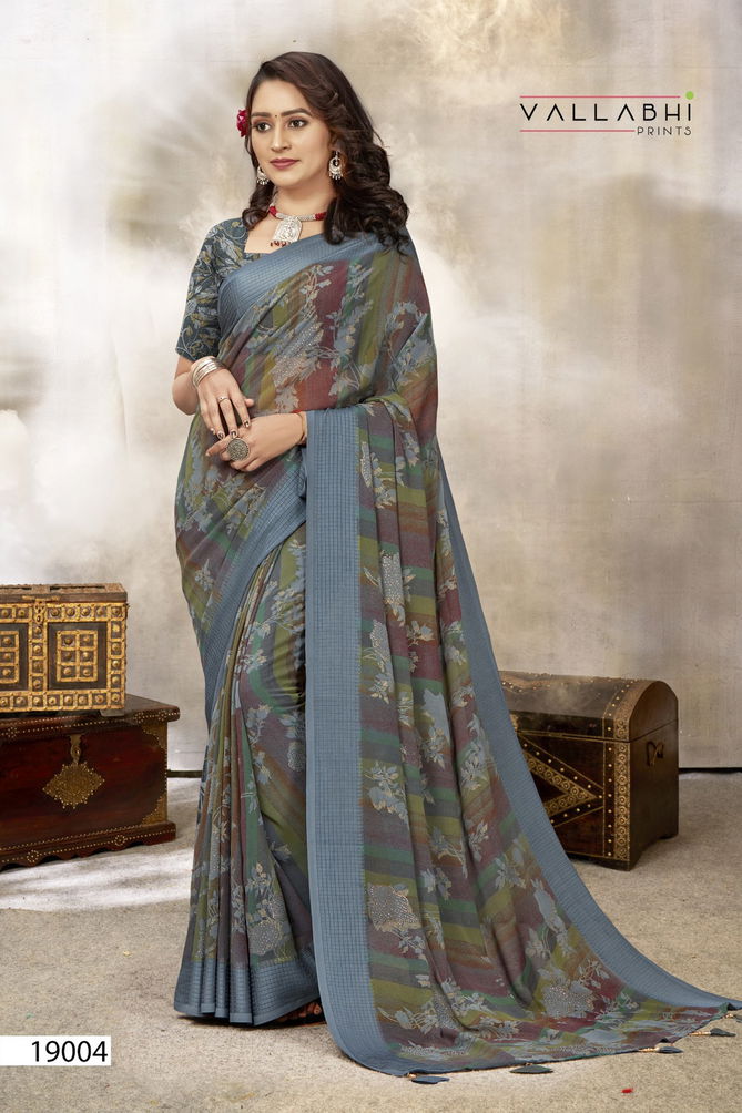 Western Vol 2 By Vallabhi Georgette Daily Wear Saree Suppliers In India